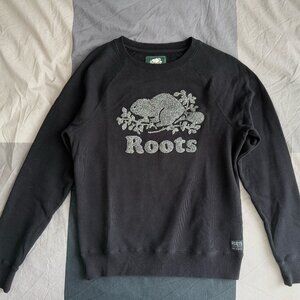 Roots Women's Cooper Crew Sweater - Black - XS